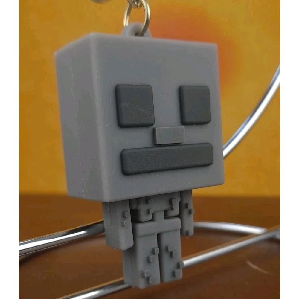 Minecraft Technoblade Style 3D PVC‎ Keychain Backpack Wristlet